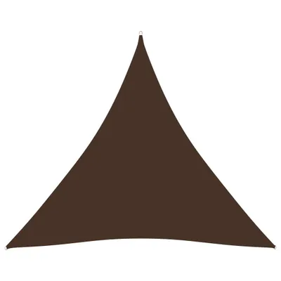Produktbild von The Living Store Sonnensegel Oxford-Gewebe Dreieckig 5x5x5 m Braun