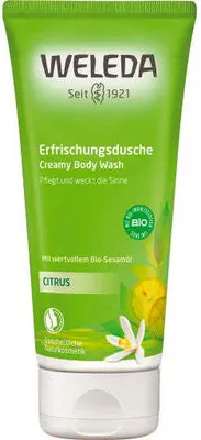 Immagine prodotto di WELEDA Gel doccia rinfrescante agli agrumi, 200 ml gel