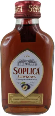 Produktbild von Soplica Sliwkowa Polnischer Likör 28% Vol. 12er Set (12 x 100ml) Pflaumenlikör