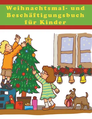 Produktbild von Weihnachtsmal- und Beschäftigungsbuch für Kinder