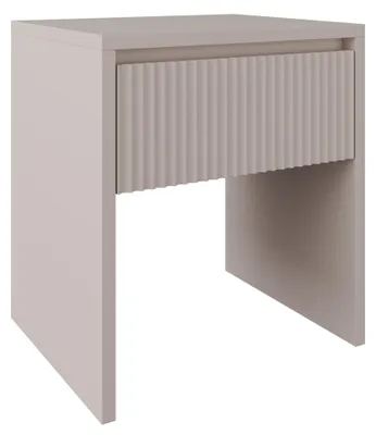 Produktbild von Selsey Vemmi – Nachttisch 1-Schublade, Kaschmir, 45 cm