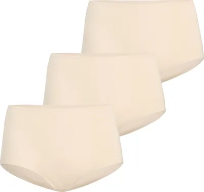 Produktbild von Teyli 3er Pack: Hohe Taille Baumwollslip Classico Female 148-3 beige 3XL