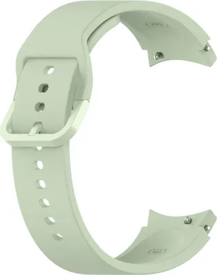 Zdjęcie produktu dla Sportowy pasek zapasowy do zegarków Samsung Galaxy Watch 4 i 5 - 20 mm, miękki pasek, silikon, kolor: jasny zielony, rozmiar: duży