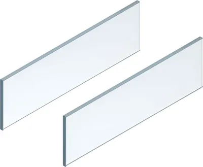 Zdjęcie produktu dla BLUM LEGRABOX wolnowsuwany element boczny, NL 500 mm, szkło przezroczyste