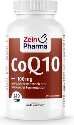 Obrázek produktu pro Zein Pharma koenzym q10, 100 mg, 240 tobolek 13804