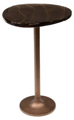 Immagine prodotto di FURNLUX Tavolino Eclipse Rame 38 cm / Colore principale: marrone / Dimensioni: 38 x 60 x 33 cm