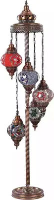 Immagine prodotto di Lampada da terra Lampada da terra Lampade Lampade Lampada di vetro Multicolore
