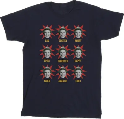Produktbild von Elf - "Many Moods Of Buddy" T-Shirt für Herren BI24142 (5XL) (Marineblau)
