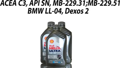 Produktbild von Shell HELIX ULTRA ECT C3 3x1 Liter
