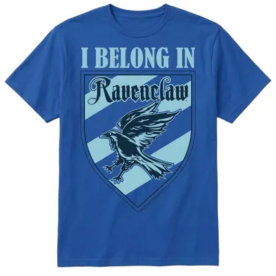 Produktbild von Harry Potter - "I Belong In" T-Shirt für Herren/Damen Uni, Baumwolle TV36172 (3XL) (Königsblau)