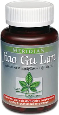 Produktbild von MERIDIAN Jiaogulan JIAO GU LAN 60 Kapseln
