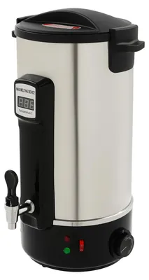 Immagine prodotto di Riscaldatore elettrico per cera, capacità di 11,41 litri, realizzato in acciaio inossidabile, tensione di 220V, tempo di fusione di 20 minuti, temperatura regolabile da 30°C a 110°C