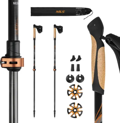 Produktbild von Nw8613 Nils Nordic Walking Stöcke Kohlefaser