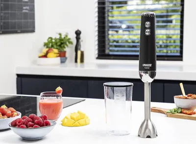 Produktbild von Princess Stabmixer Küchengeräte 1200 Watt Edelstahlklingen Einstellbare Geschwindigkeit vielseitig einsetzbar