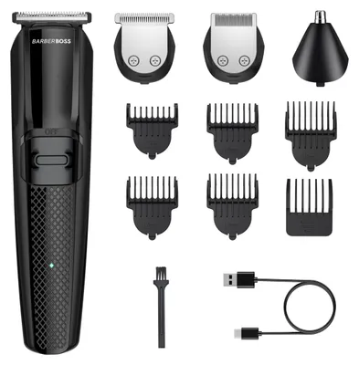 Produktbild von Barberboss Bartschneider Herren, Vielseitiger Haarschneidemaschine für Präzision