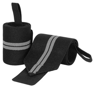 Produktbild von Gewichtsheben Handgelenkbandagen mit Daumenschlaufe aus Nylon für Krafttraining und Sehnenunterstützung