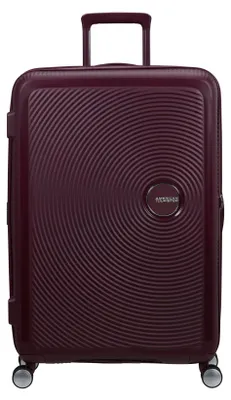 Zdjęcie produktu dla Walizka American Tourister Soundbox Spinner 77/28 TSA EXP w kolorze Wild Cherry beere