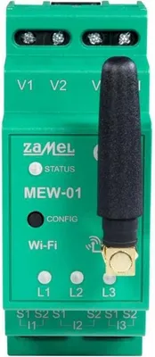 Zdjęcie produktu dla Monitor energii elektrycznej WI-FI 3F+N MEW-01 SUPLA Zamel SPL10000009