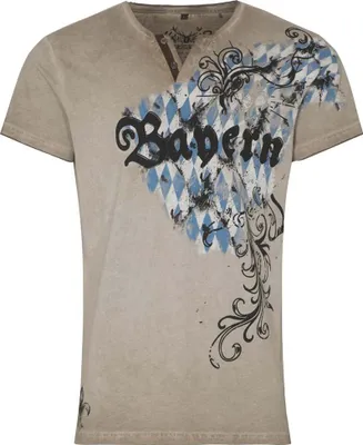 Produktbild von Trachtenshirt Zerres Bayern beige 3XL