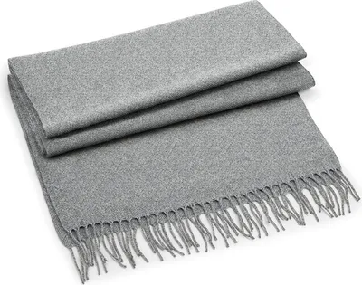 Immagine prodotto di Beechfield - Sciarpa "Classic" per uomo/donna unisex RW7305 (taglia unica) (grigio screziato)