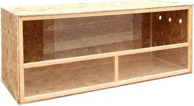 Produktbild von MyPets® Terrarium RINGO XL Seitenbelüftung Holzterrarium OSB Holz Terrarien