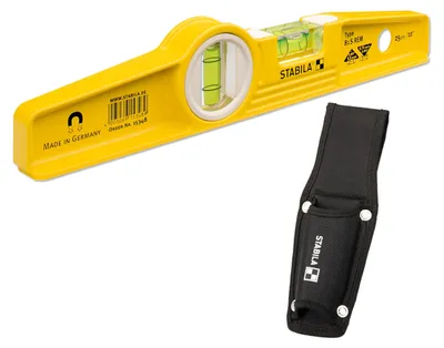 Obrázok produktu pre Stabila 17832, Vodováha, 0,25 m, Žltá, 0,5 mm/m, Hliník