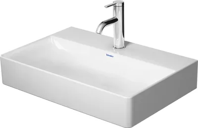 Produktbild von Duravit Duravit Waschtisch DURASQUARE COMPACT o ÜL m HLB 600x400mm 1 HL we
