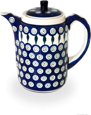 Produktbild von Original Bunzlauer Keramik 1,25 Liter Kaffeekanne Ø20 cm Design 56