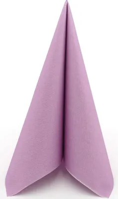 Produktbild von Airlaid Serviette Pastell Lila, 40 x 40 cm, 50 Stück - APARTina