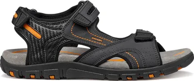 Produktbild von GEOX SANDAL STRADA, Sandaletten in Schwarz für Herren, Größe 47