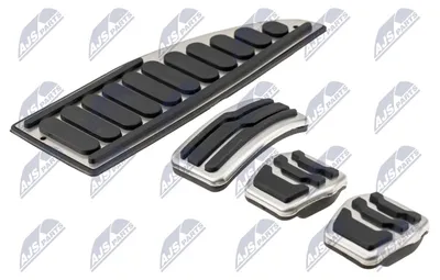 Fußstütze + Sport Pedale Edelstahl Schaltung für Ford Focus 2 3 Kuga Fiesta – Produktansicht