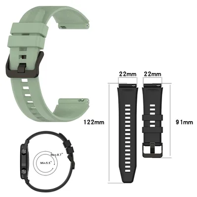 Immagine prodotto di Per Honor Watch GS 3 / GS3 plastica / silicone cinturino orologio cinturino di ricambio
