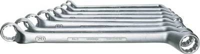 Produktbild von GEDORE 2-10 Doppelringschlüssel-Satz 10-tlg 6-27 mm, 6030740