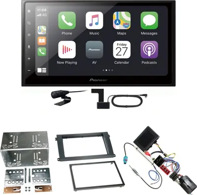 Produktbild von Pioneer SPH-DA250DAB CarPlay Android Auto Einbauset für Porsche Cayenne bis 2006