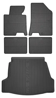 Obrázok produktu pre Gumové autokoberce SolidPRO + vaňa kufra DryZone pre: Hyundai i40 2011-2019 kombi 5 ks