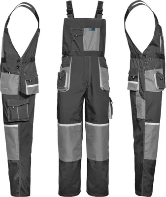 Produktbild von Arbeitskleidung ART.MaSter EUROCLASSIC schwarz/grau Latzhose 44