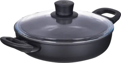 Produktbild von BALLARINI 75002-923-0, Rund, Serving pan, Schwarz, Keravis, Aluminium, Thermo-Punkt