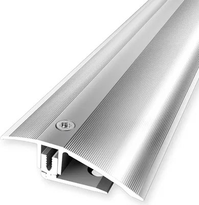 Produktbild von PROVISTON | Ausgleichsprofil flexibel | Parkettprofil | Breite: 51 mm | Höhenausgleich: 7 - 23 mm | Länge: 900 mm | Aluminiumprofil | Alu poliert | 1 Stück