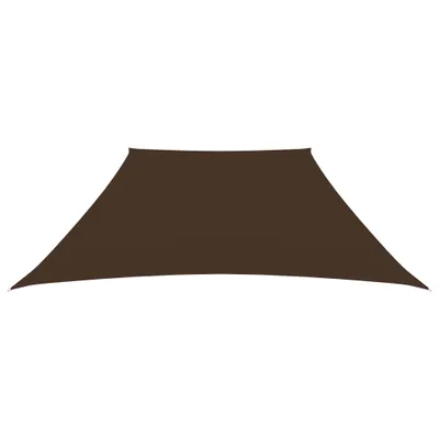Produktbild von vidaXL Sonnensegel Oxford-Gewebe Trapezförmig 2/4x3 m Braun