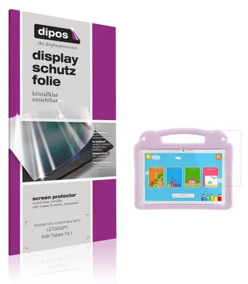 Image de 2x Film de protection d'écran pour LETGOSPT Kids Tablet 10.1 protecteur clair dipos