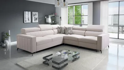 Produktbild von Couch in L-Form Ecksofa BALTIC IV Farbe wählbar TOP Qulaität