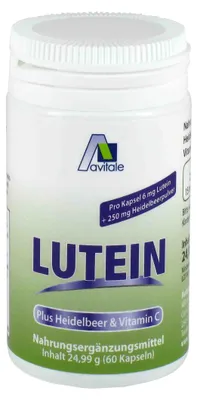 Obrázok produktu pre Luteín Kapsule 6 mg + malina 60 kapsúl