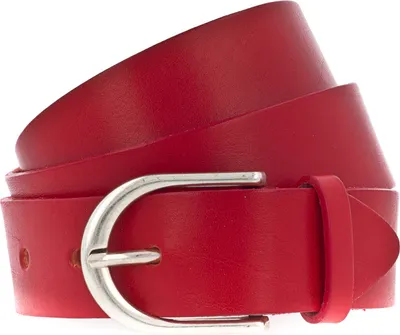 Produktbild von Vanzetti Leder Gürtel Classics 35mm Full Leather Belt W110 Red rot