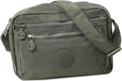 Produktbild von Bag Street Nylon Umhängetasche grau Damen Tasche OTJ202K