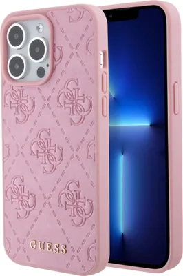 Obrázek produktu pro Originální pouzdro GUESS GUHCP15LP4EPMP pro iPhone 15 PRO (Quilted 4G Classic / Pink)