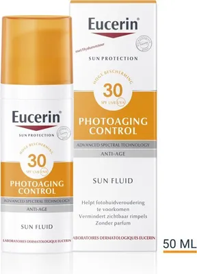 Produktbild von Eucerin Photoaging Control Bräunungscreme SPF30 Sun Fluid 50 ml