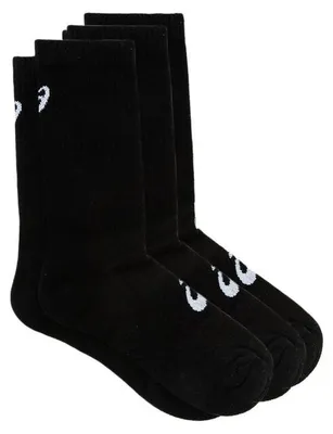 Produktbild von Asics 3PPK Crw Black Sportsocken Socken Unisex - 3 Paar