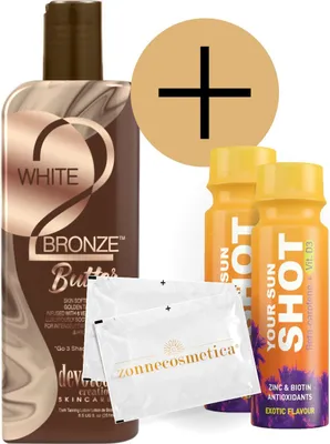 Produktbild von Devoted Creations - W2B Butter + 2 Your Sun Shots + 2 Erfrischende tücher