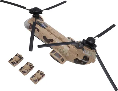 Produktbild von Transporthubschrauber-Spielzeug mit Licht und Ton, batteriebetriebenes Kleinkindflugzeug für Kinder, Gelb