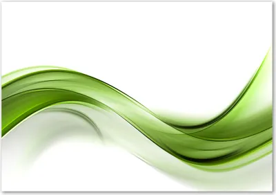 Produktbild von Tulup® Leinwandbild - 100x70 cm - Wandkunst - Drucke auf Leinwand - Leinwanddruck  - Sonstige - Grün - Grüne Welle